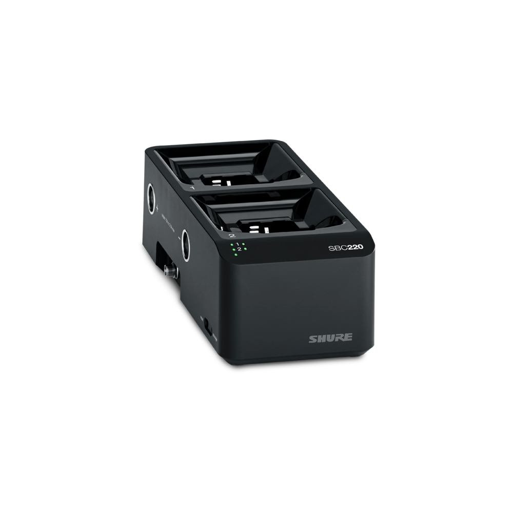 Двухпортовая сетевая зарядная док-станция SHURE SBC220