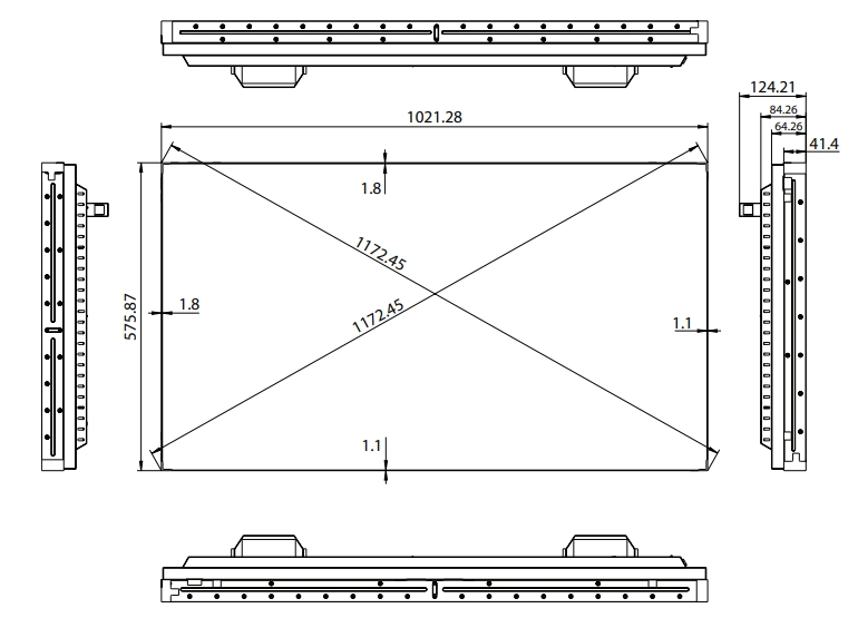 Видеостенный дисплей 46" Hisense 46VW25E