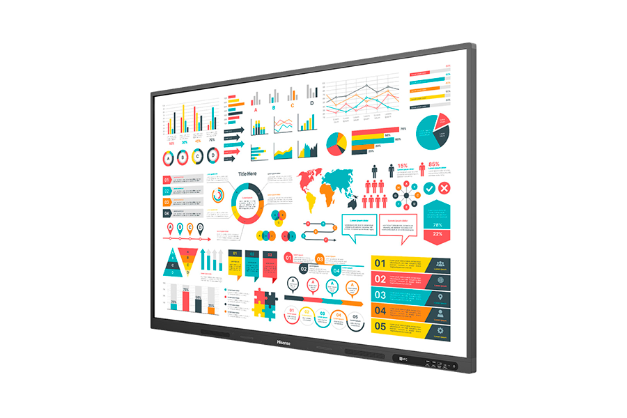 Интерактивный дисплей Hisense 75" 75WR6CE